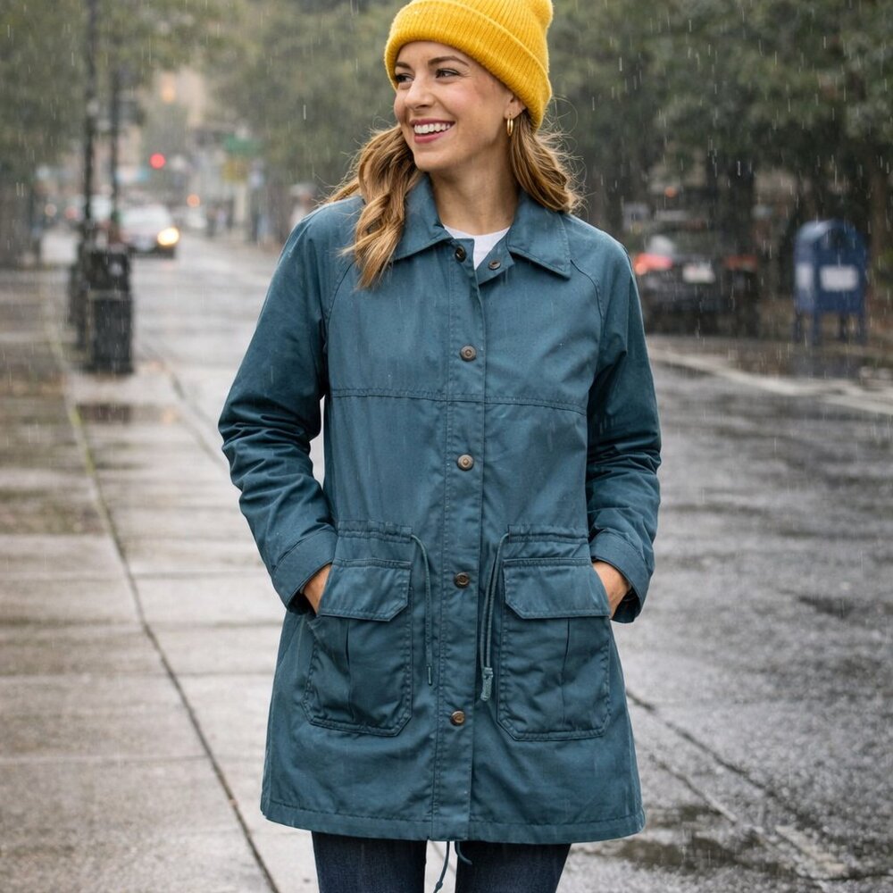 Vintage 1960s Blue Woolrich Women's Jacket